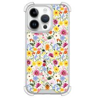 iPhone 14 Pro shockproof hoesje - Happy flora