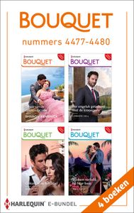 Bouquet e-bundel nummers 4477 - 4480 - Sharon Kendrick, Lorraine Hall, Heidi Rice, Tara Pammi - ebook