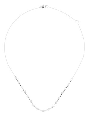 Dana Rebecca Designs collier Alexa Jordyn en or 14ct pavé de diamants - Argent