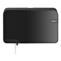 Toiletpapierdispenser quartzline q2 duo zwart