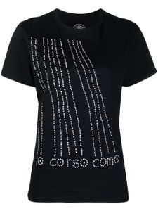 10 CORSO COMO t-shirt à imprimé graphique - Noir