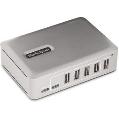 StarTech.com 10G5A2CS-USB-C-HUB interface hub USB 3.2 Gen 2 (3.1 Gen 2) Type-C 10000 Mbit/s Zilver