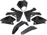 Edge Plaatset 7-delig voor rieju mrt 50 sm - zwart