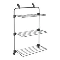 Metaltex Gale Droogrek 11 m Drooglijn 57x31x98 cm Zwart Metaltex Gale Droogrek 11 m Drooglijn 57x31x98 cm Zwart