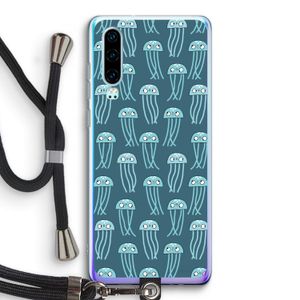 Kwallie: Huawei P30 Transparant Hoesje met koord