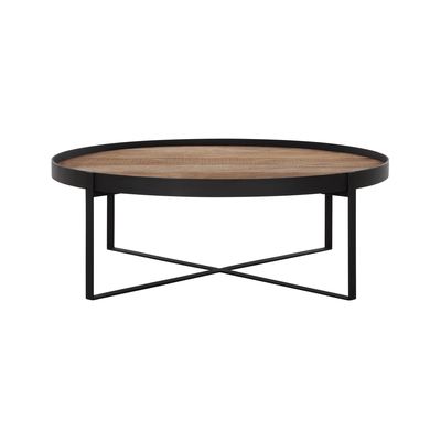 DTP Home Salontafel 'Pluto' Teakhout, 100cm, kleur Naturel