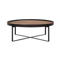 DTP Home Salontafel 'Pluto' Teakhout, 100cm, kleur Naturel