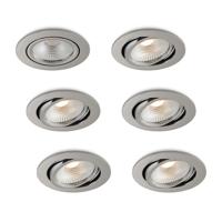 LED-inbouwspot Vivaro chroom 5W dimbaar