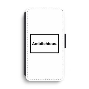 Ambitchious: iPhone XS Max Flip Hoesje