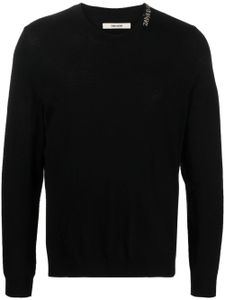 Zadig&Voltaire sweat à logo imprimé - Noir