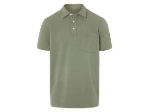 LIVERGY Polo heren (Kaki, XL)
