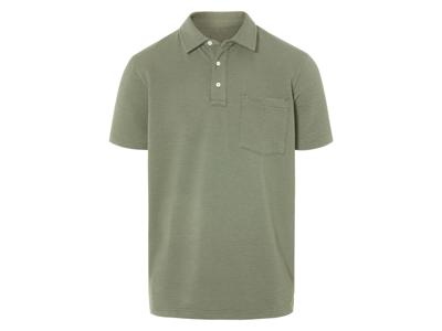 LIVERGY Polo heren (Kaki, M)