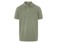 LIVERGY Polo heren (Kaki, XL)