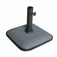 Marbueno Vierkante Parasolvoet Cement 35X35X5,2 cm 11KG Grijs Tuin, Zwembad, Terras