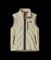 Patagonia Retro Pile Vest Fleece Heren Pelican w/Smolder Blue L