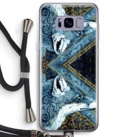 Golden Fox: Samsung Galaxy S8 Plus Transparant Hoesje met koord