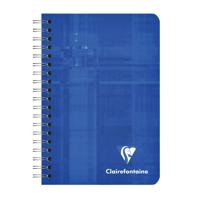 Notitieboek Clairefontaine A7+ 95x140 ruit 5x5 100blz 90gr assorti | 10 stuks