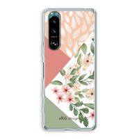 Sweet heaven geometrics: Sony Xperia 5 III Transparant Hoesje