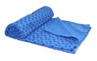 Tunturi Yoga handdoek l blauw l 180 x 63 cm