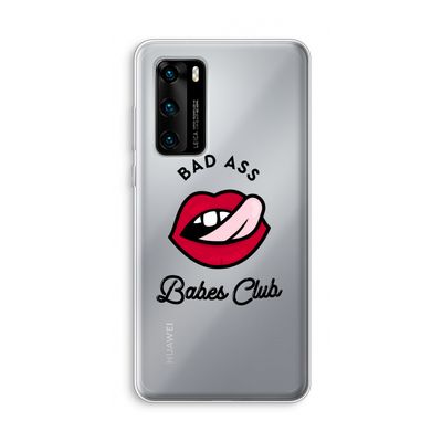 Badass Babes Club: Huawei P40 Transparant Hoesje