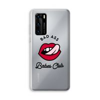 Badass Babes Club: Huawei P40 Transparant Hoesje