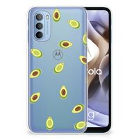 Motorola Moto G31 | G41 Siliconen Case Avocado - thumbnail