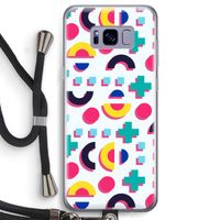 8-bit N°2: Samsung Galaxy S8 Transparant Hoesje met koord