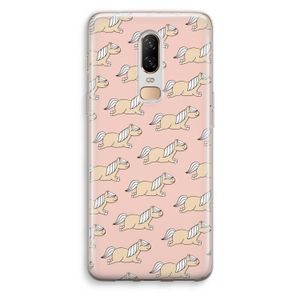 Ponys: OnePlus 6 Transparant Hoesje