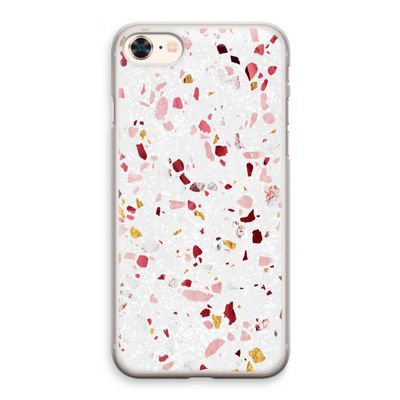 Terrazzo N°9: iPhone 8 Transparant Hoesje