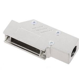 encitech DCMR15-ULP 1060-0135-02 D-sub behuizing Aantal polen: 15 Volledig metaal 90 ° Zilver 1 stuk(s)