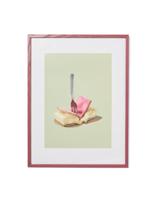 HEMA Fotolijst 30x40cm hout dun (bordeauxrood)