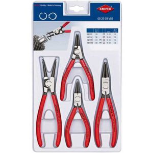 KNIPEX Borgveertangenset 00 20 03 V02 tangenset 4-delig