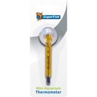 Superfish Compacte Aquarium Thermometer 6 cm - Zuignap, Precieze Watertemperatuurmeting