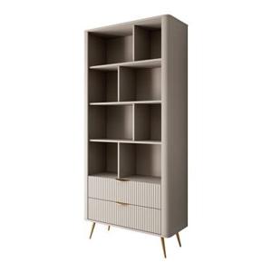 Meubella Boekenkast Lima - Beige - 88 cm