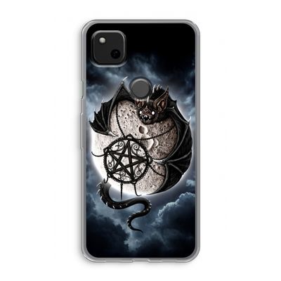 Volle maan: Google Pixel 4a Transparant Hoesje