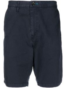 PS Paul Smith short droit en coton - Bleu