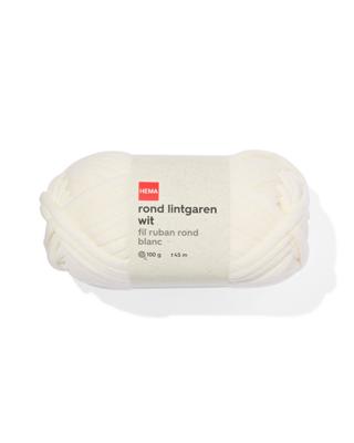 HEMA Rond Lintgaren Wit 100gram 45meter