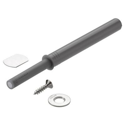Blum TIP-ON - 956A1004 - lange versie - platina grijs