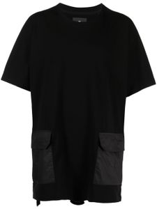 Y-3 t-shirt à patch logo - Noir