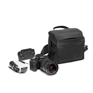 Manfrotto MB MA3-SB-L cameratassen en rugzakken Schoudertas Zwart