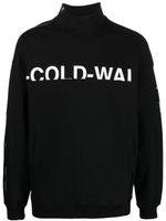 A-COLD-WALL* sweat zippé à logo imprimé - Noir