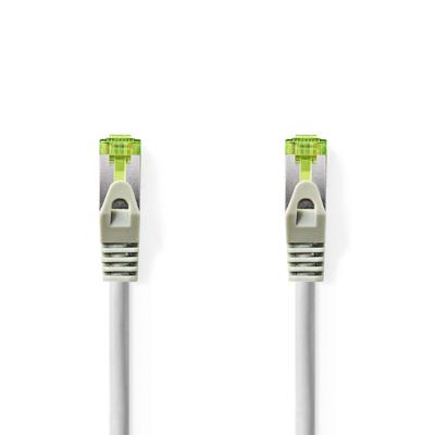 Nedis ccbw85420gy50 cat7-kabel s/ftp rj45 male rj45 male 5.0 m rond lszh grijs window box