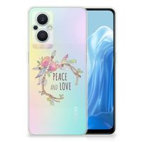 OPPO Reno8 Lite Telefoonhoesje met Naam Boho Text