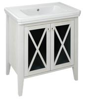 Wastafelmeubel Sapho Cross Wit Hout 70x81x47 cm