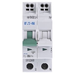 PLI-B6/1N  - Miniature circuit breaker 2-p B6A PLI-B6/1N