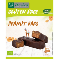 Damhert Gluten Free Peanut Bars Plant Based 120 GRAM Damhert Gluten Free Peanut Bars Plant Based 120 GRAM