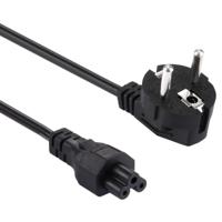 3 prong stijl EU Notebook netsnoer kabel lengte: 1.2m