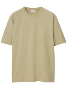 Burberry t-shirt en coton à encolure ronde - Tons neutres