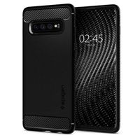 Spigen Rugged Armor Samsung Galaxy S10 Hoesje - Zwart