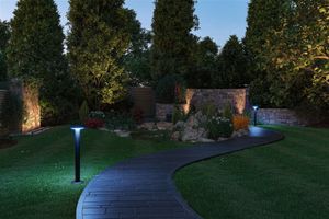 Paulmann Plate 94750 Verlichtingssysteem Plug&Shine Staande LED-tuinlamp LED 5 W RGBW Antraciet